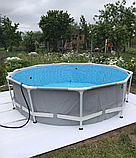 Каркасный бассейн Intex 305 x 76см с фильтр-насосом, фото 5