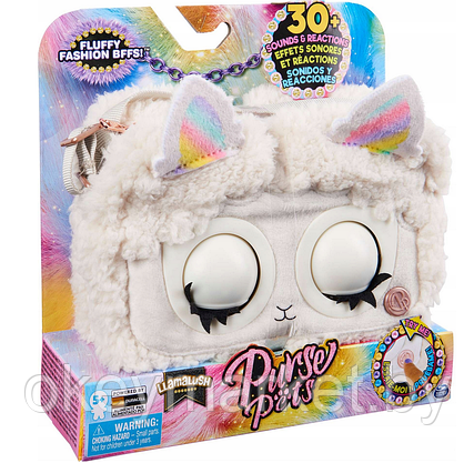 Интерактивная игрушка Spin Master Purse Pets Пушистая Лама 6062238, фото 3