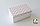 Коробка 120х200х60 Зигзаг пудровый (белое дно), фото 2