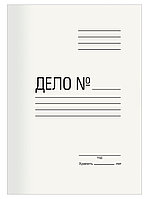 Скоросшиватель Silwerhof СК300 картон 0.55мм 300г/м2 белый