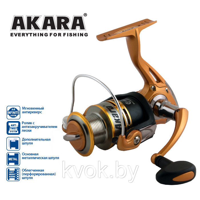 Катушка безынерционная Akara Demetra FD 3000 (3+1 подш.)