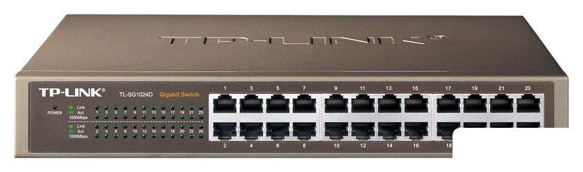 Неуправляемый коммутатор TP-Link TL-SG1024D
