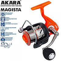 Катушка безынерционная Akara Magista AFM-6 4000 (5+1 подш.)