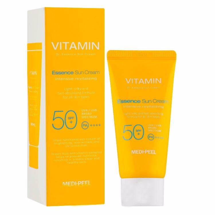 Витаминный солнцезащитный крем MEDI-PEEL Vitamin Dr. Essence Sun Cream SPF50+/PA+++ 50 ml
