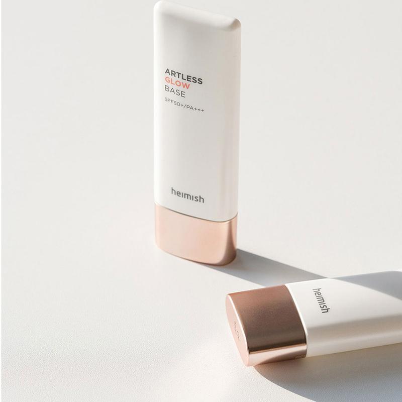 База под макияж с эффектом сияния HEIMISH Artless Glow Base SPF50+/PA+++ 40 мл