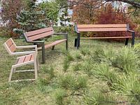 Садово-парковая мебель в ландшафтном дизайне