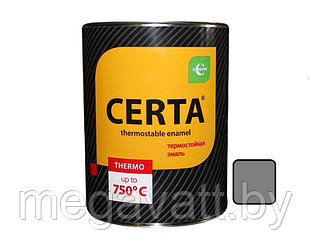 Краска т/с (банка 0,8 кг) Серебро CERTA