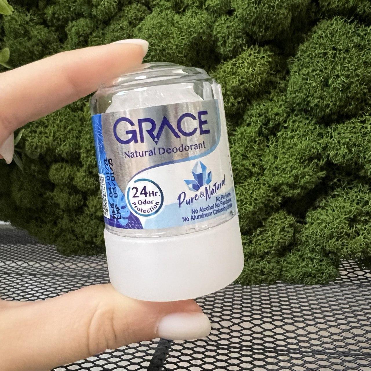 Кристаллический дезодарант Grace Crystal Deodorant Natural , 50гр - фото 1 - id-p183068712