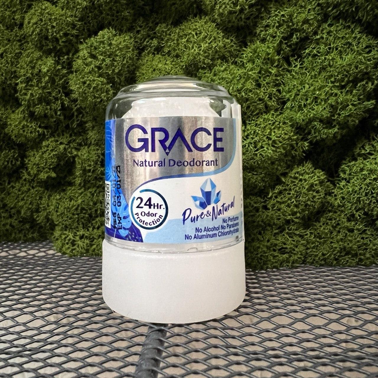 Кристаллический дезодарант Grace Crystal Deodorant Natural , 50гр - фото 3 - id-p183068712