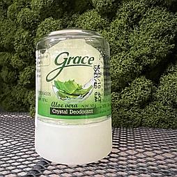 Кристаллический дезодарант Grace Crystal Deodorant Aloe (АЛОЭ) , 50гр