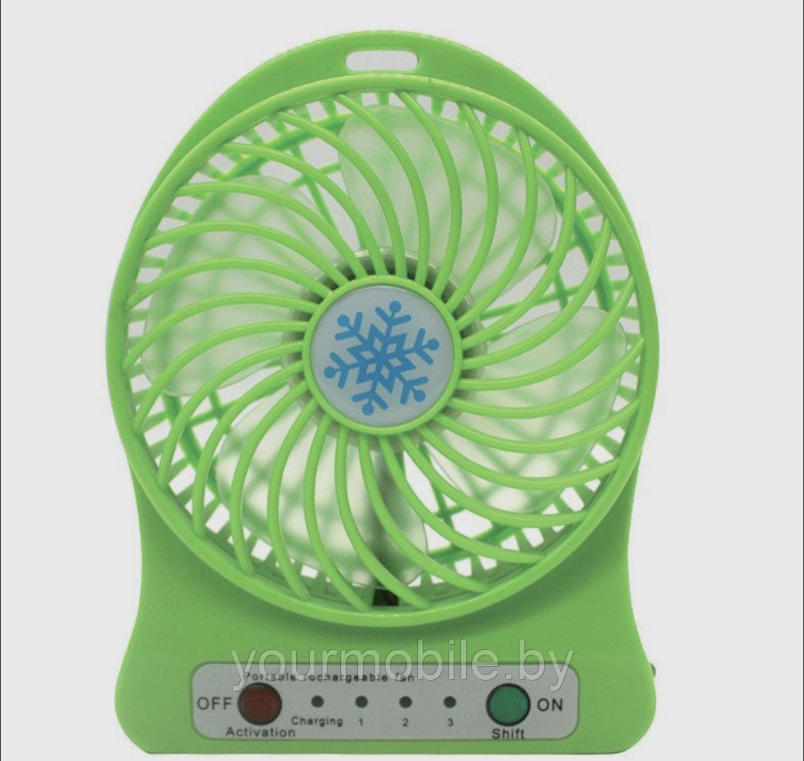 Настольный вентилятор mini fan A1 Салатовый - фото 1 - id-p183068804