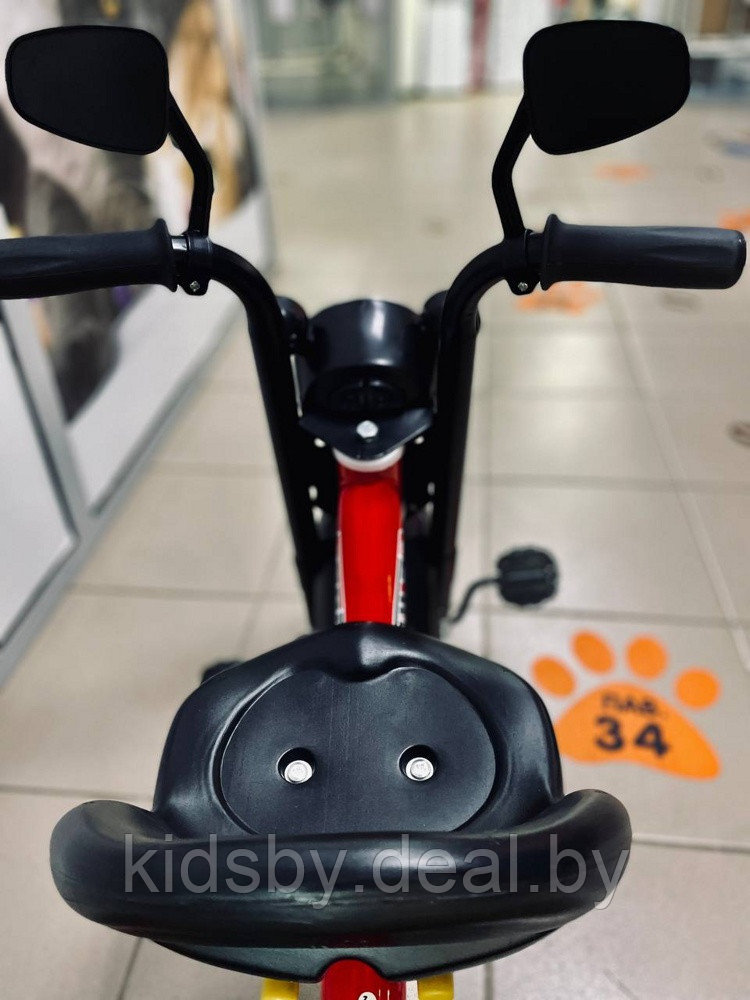 Детский велосипед трехколесный TRIKE Formula F8R (черный/красный) - фото 5 - id-p181457261