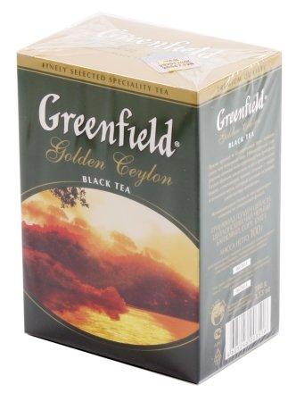 Чай Greenfield 100 г, Golden Ceylon, чёрный чай - фото 1 - id-p183068844