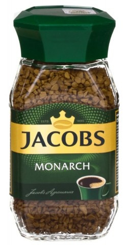 Кофе растворимый Jacobs Monarch 47,5 г, в стеклянной банке - фото 1 - id-p183069078