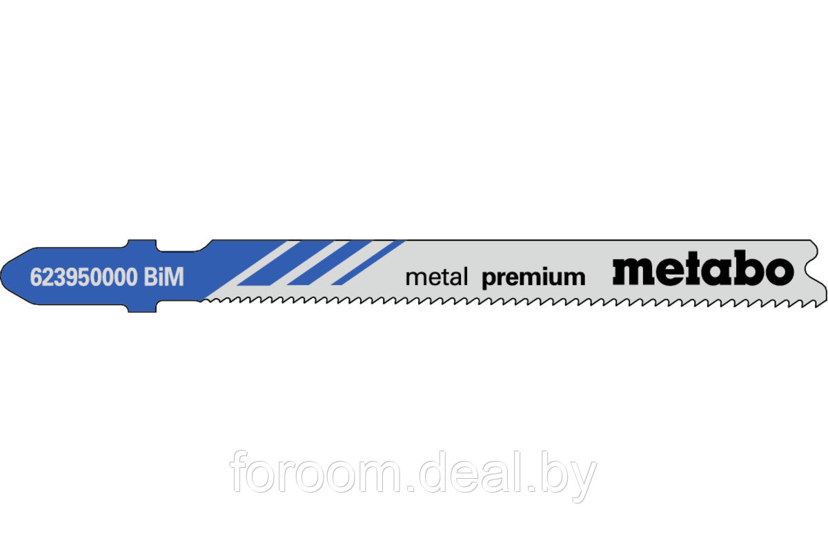 METABO 623950000 Пилки T118AF по металлу для лобзиков, 5 шт, Metabo - фото 1 - id-p183074900