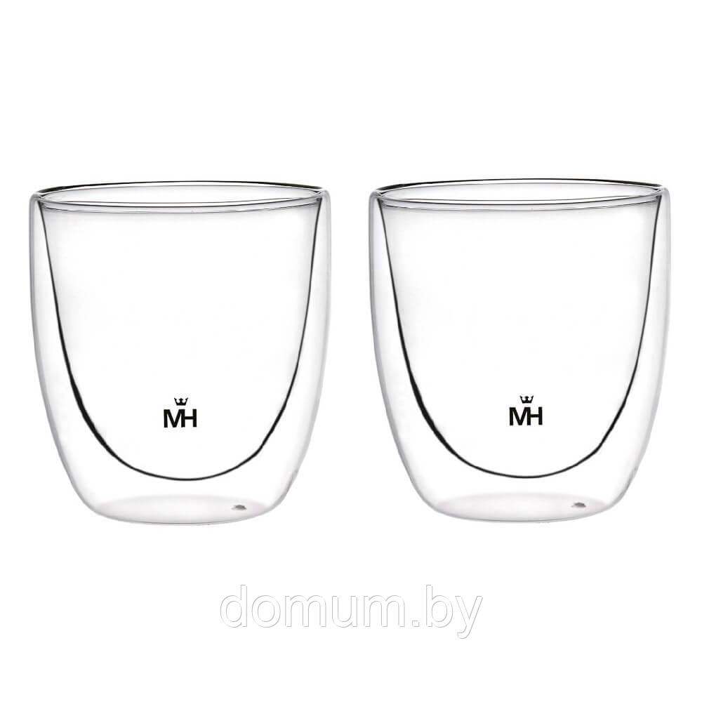 Набор стаканов из двойного термостекла 250мл «MercuryHaus» Thermo MC-6485 - фото 1 - id-p183076930