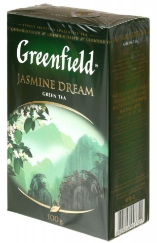 Чай Greenfield 100 г, Jasmine Dream, зеленый чай - фото 1 - id-p183069101