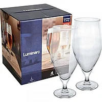 Набор бокалов для пива на тонкой ножке Luminarc Cervoise 620 мл (4 шт) P9241, фото 4