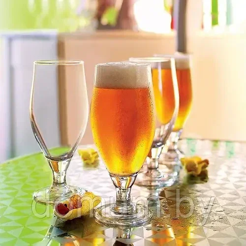 Набор бокалов для пива на тонкой ножке Luminarc Cervoise 620 мл (4 шт) P9241 - фото 5 - id-p183093113