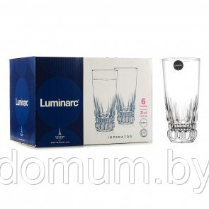 Набор высоких стаканов Luminarc Imperator 310 мл (6 шт) N1288 - фото 4 - id-p183093147