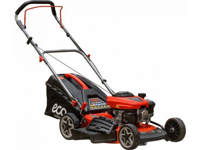 Газонокосилка бензиновая ECO LG-534 У (4.0 л.с., шир. 46 см, ручной привод, мульчир., стальн.корпус,