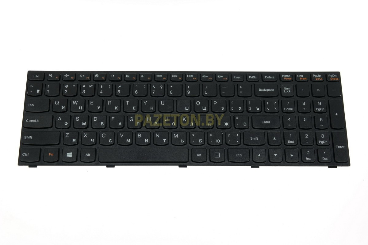 Клавиатура для ноутбука Lenovo Ideapad B50-30 B50-45 B50-70 G50-30 черная - фото 1 - id-p183111844