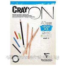 Блок-склейка "Cray'On", А3, 120 г/м2, 50 листов