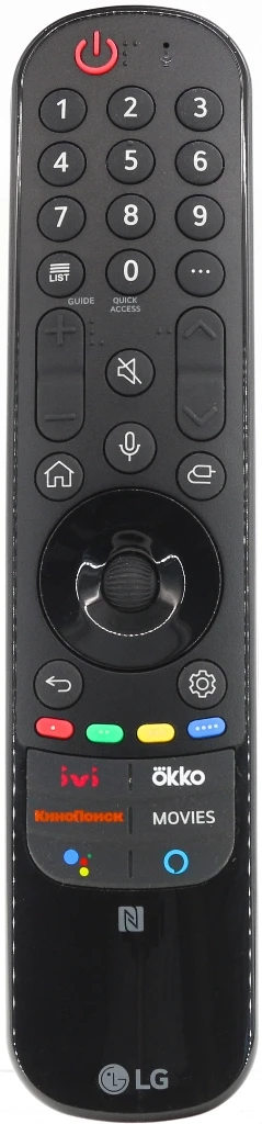 Пульт телевизионный LG AN-MR21GC IVI с NFC AKB76036508 2021 LG Smart TV ОРИГИНАЛ