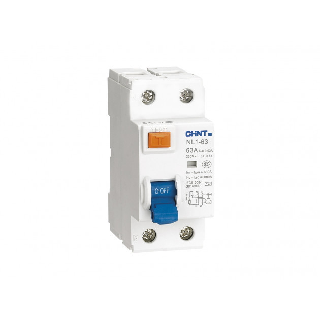 УЗО NL1-63 6kA 2P 25A 300mA тип AC