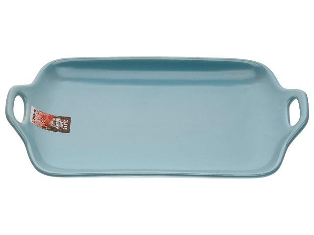 Блюдо керамическое, 29х17х4.5 см, серия ASIAN, голубое, PERFECTO LINEA - фото 1 - id-p183142434
