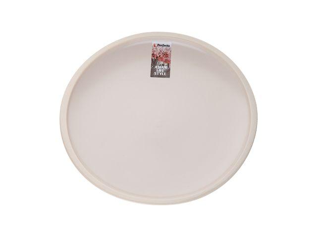 Тарелка десертная керамическая, 21 см, серия ASIAN, белая, PERFECTO LINEA - фото 1 - id-p183142449