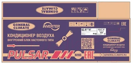 Сплит-система General Climate GC-RE09HR/GU-RE09H inverter, фото 2