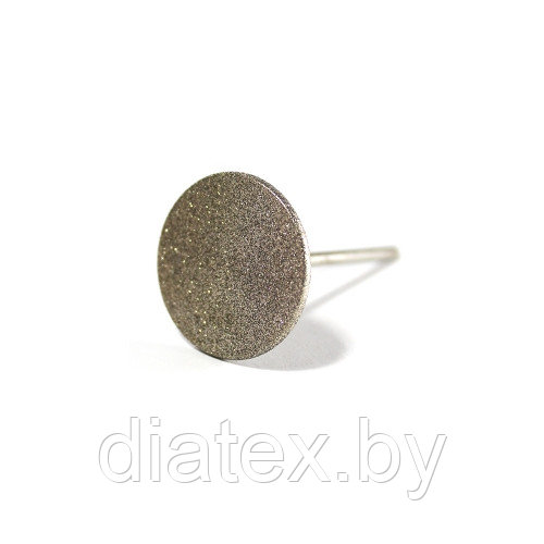 Кристалл Nails, Алмазная насадка (круг) двухсторонняя L, 25 мм, фото 1