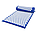 Массажный акупунктурный коврик + валик (набор) + чехол Синий, фото 2