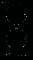 Индукционная варочная панель MAUNFELD EVI.292-BK (30 см)