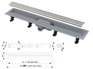 Водоотводящие желоба AlcaPlast