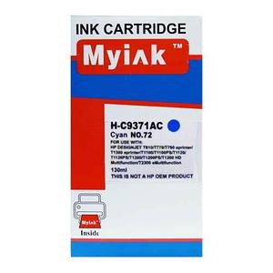 Картридж HP №72 DesignJet T1100/T610 Cyan (130ml) (MyInk) C9371A