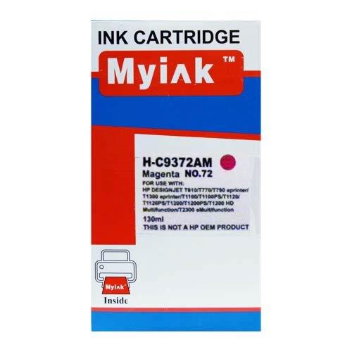 Картридж HP №72 DesignJet T1100/T610 Magenta (130ml) (MyInk) C9372A