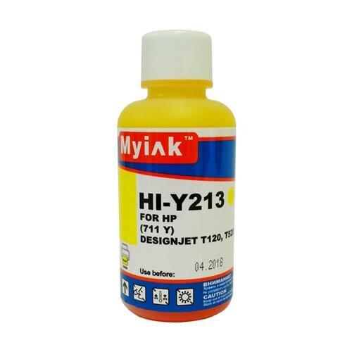 Чернила MyInk HP (951/933/711), HI-Y213, 100 мл, Y (желтый)