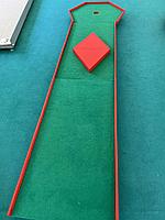 Дорожка для мини-гольфа с велюровым покрытием 3 метра "Ромб", фото 1