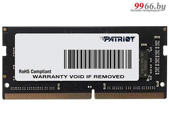 Модуль памяти Patriot Memory Signature DDR4 SO-DIMM 2666MHz PC-21300 CL19 - 16Gb PSD416G26662S