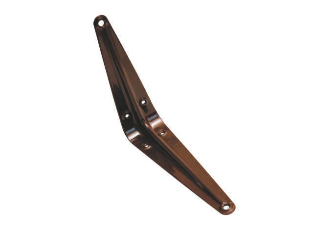 Кронштейн с ребром жесткости 150х200 мм коричневый STARFIX - фото 1 - id-p183161449