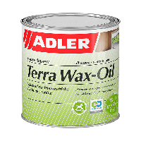 Экологичное, быстросохнущее масло для внутренних работ по дереву Terra Wax-Oil (0,75л) (Adler, Австрия)