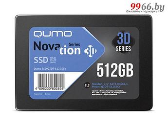 Твердотельный накопитель Qumo Novation TLC 3D 512Gb Q3DT-512GSCY