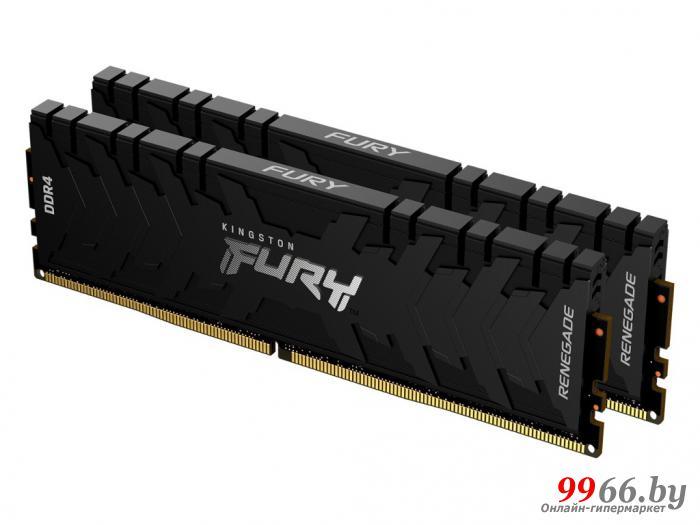 Модуль памяти Kingston Fury Renegade Black DDR4 DIMM 3200Mhz PC25600 CL17 - 32Gb (2x16Gb) KF432C16RB1K2/32