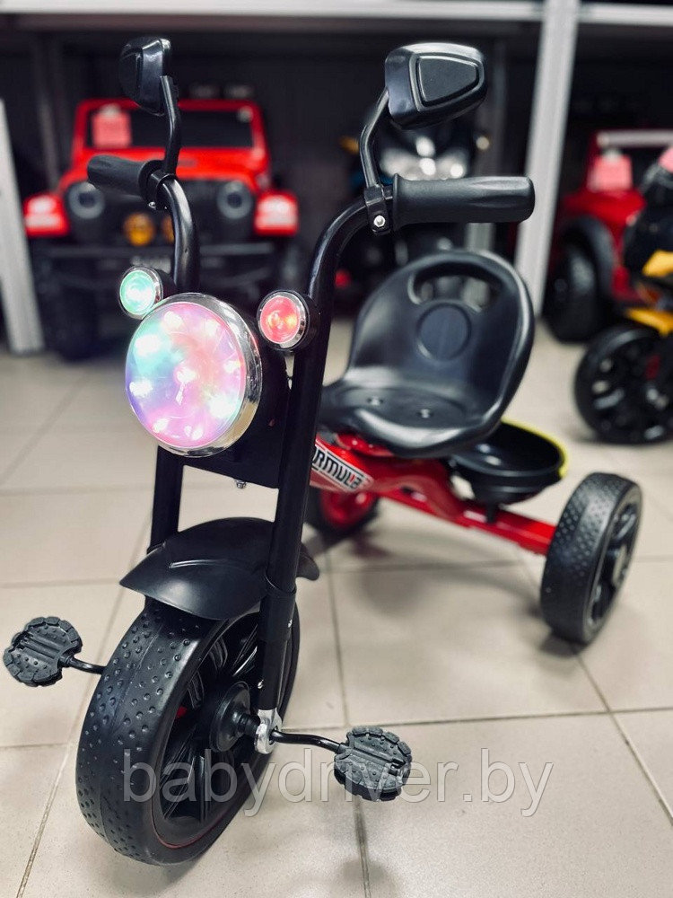 Детский велосипед трехколесный TRIKE Formula F8R (черный/красный) - фото 1 - id-p181457261