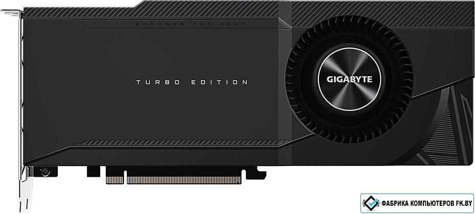 Видеокарта Gigabyte GeForce RTX 3080 Turbo 10GB GDDR6X GV-N3080TURBO-10GD - фото 1 - id-p183169325