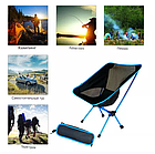Стул туристический складной Camping chair для отдыха на природе, фото 4