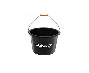 Ведро для прикормки Vabik PRO Black 25 л.