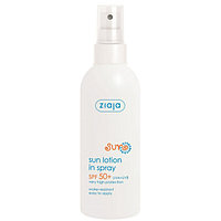 Лосьон солнцезащитный Ziaja baby Sun SPF-50+ spray водостойкий 170мл